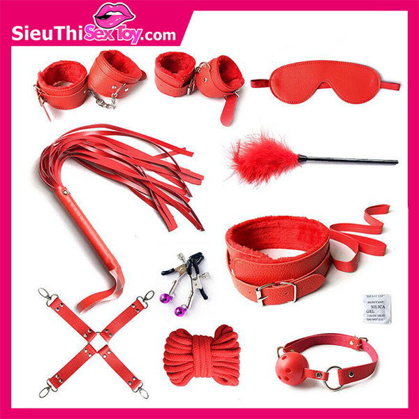 Đồ chơi SM set 10 món – Màu đỏ