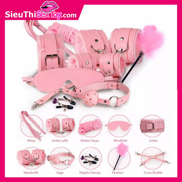 Đồ chơi SM set 10 món - Màu hồng