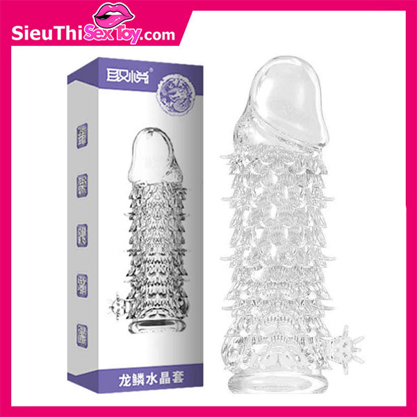 Bao cao su đôn dên kiểu vảy cá