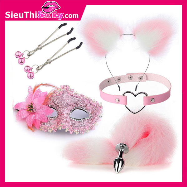 Bộ đồ chơi bondage 5 món - cosplay Hồ Ly