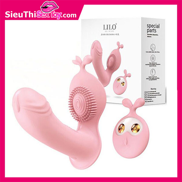 Trứng rung gắn quần lót Lilo 10 chế độ, điều khiển xa