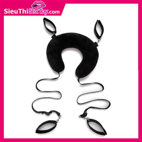 Bộ trói tay chân kèm gối đầu chơi BDSM