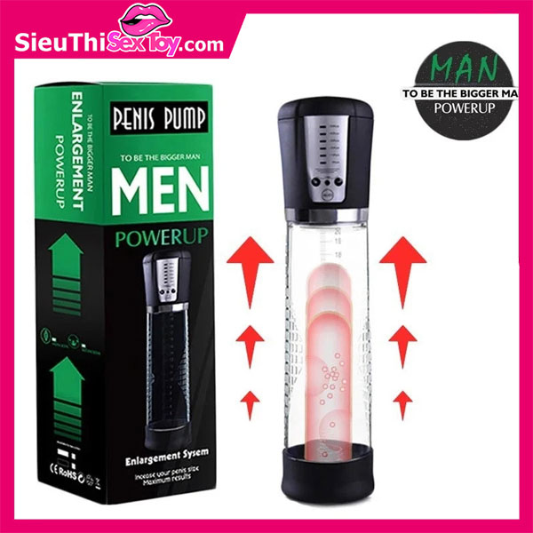 Máy tập dương vật tự động Passion Pump, sạc pin