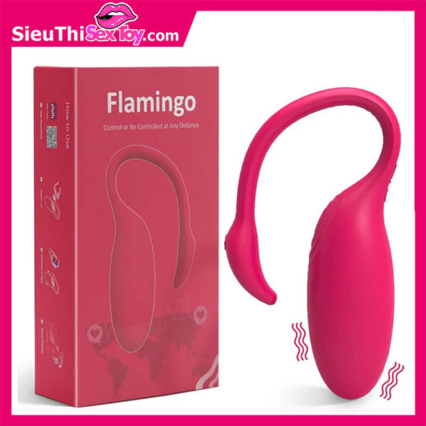 Trứng rung thiên nga Flamingo Magic Motion điều khiển qua app