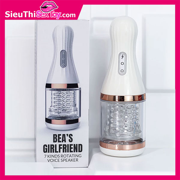 Âm đạo giả Dibe rung xoay cực phê, có âm thanh