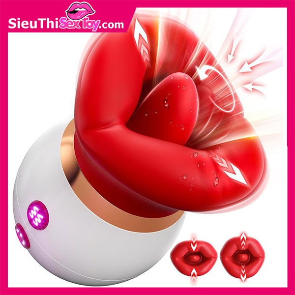 Lưỡi rung bú mút hạt le 3in1 Oral Sensation cực phê