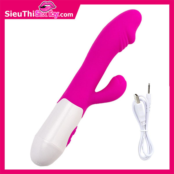 Dương vật giả cầm tay Super 10 chế độ rung, sạc pin