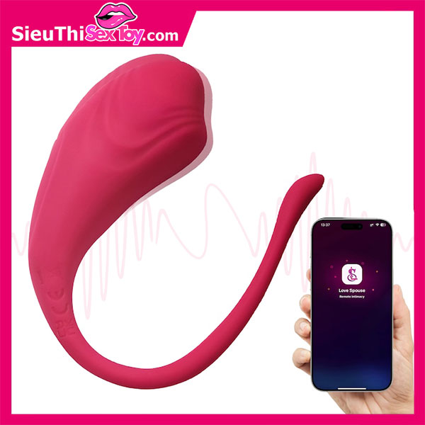 Trứng rung điều khiển từ xa qua app Little Tadpole