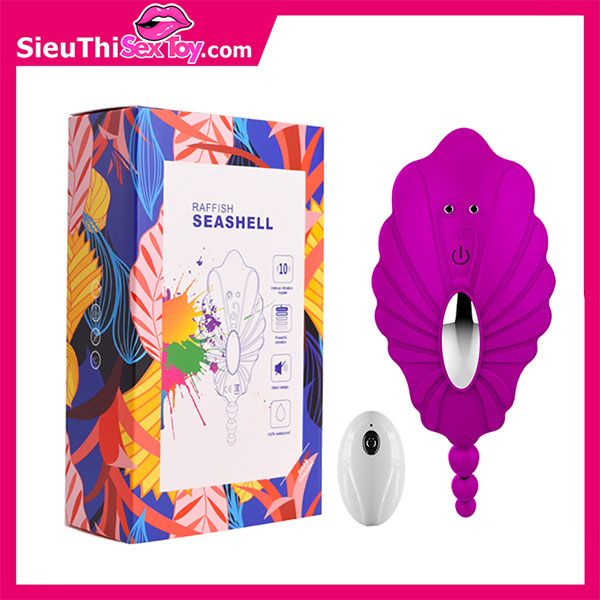 Chip rung gắn quần lót điều khiển từ xa Seashell 10 chế độ
